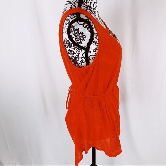 Anthro Edme & Esyllte Beaded Crepe Tunic Top - Picture 3 of 6